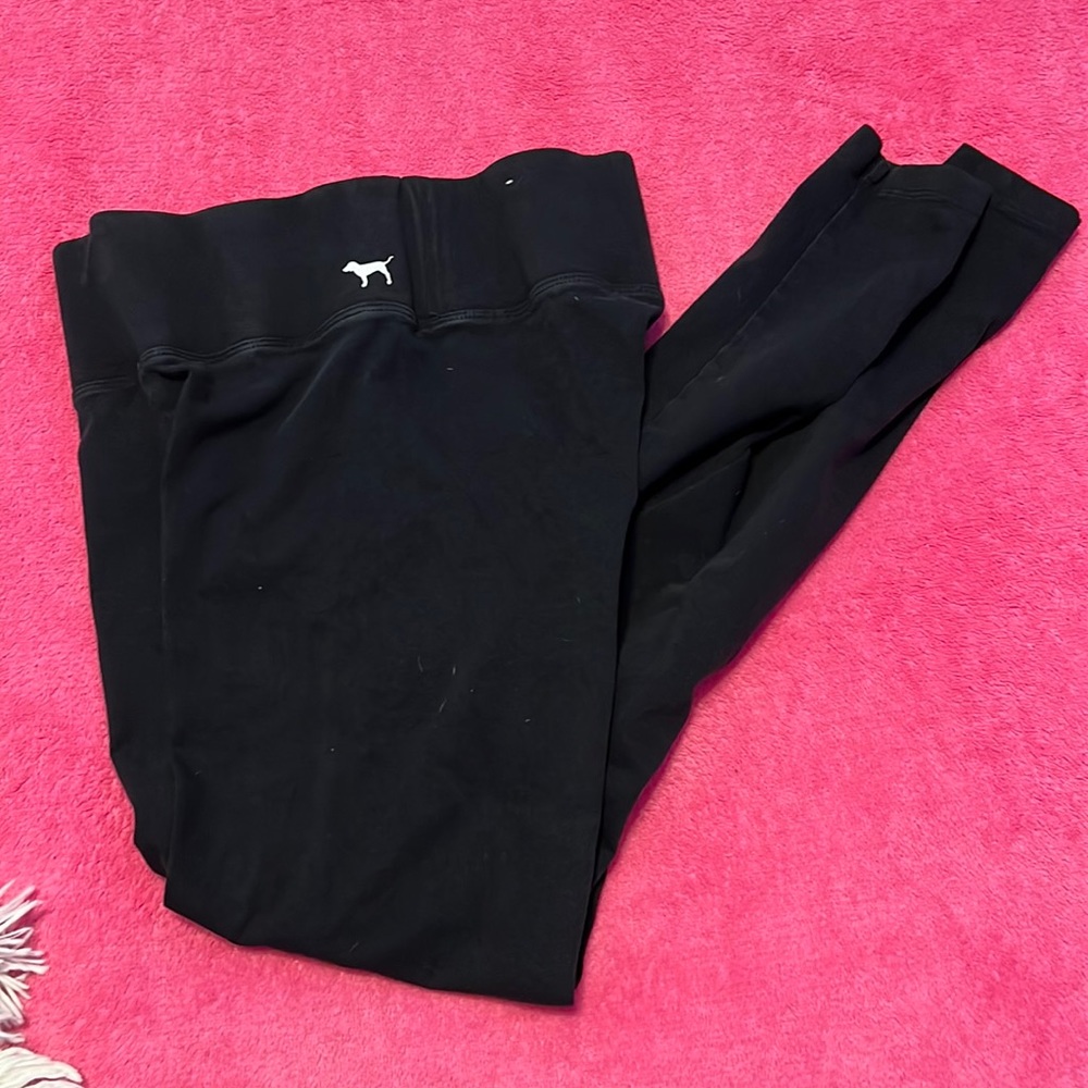 PINK XS Black Leggings